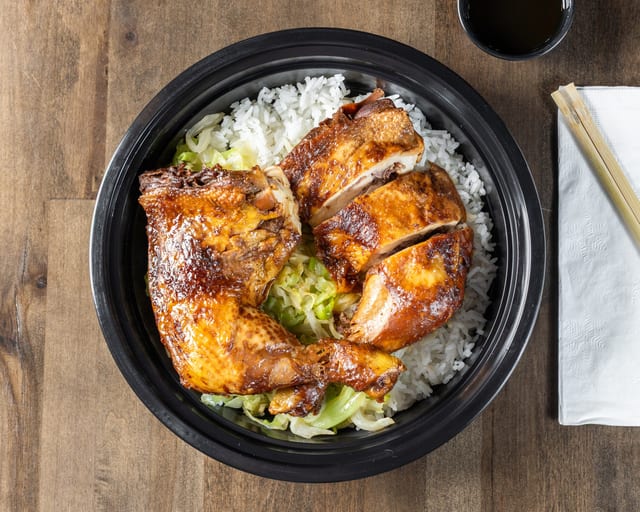 Sweet Soy-Braised Chicken.