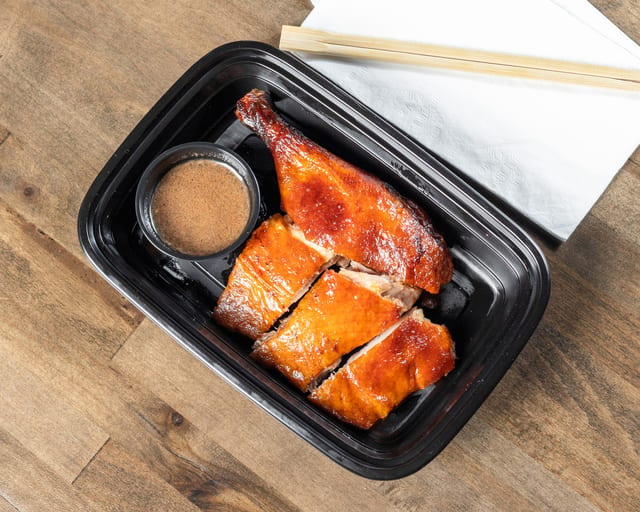 Crispy Roasted Duck.