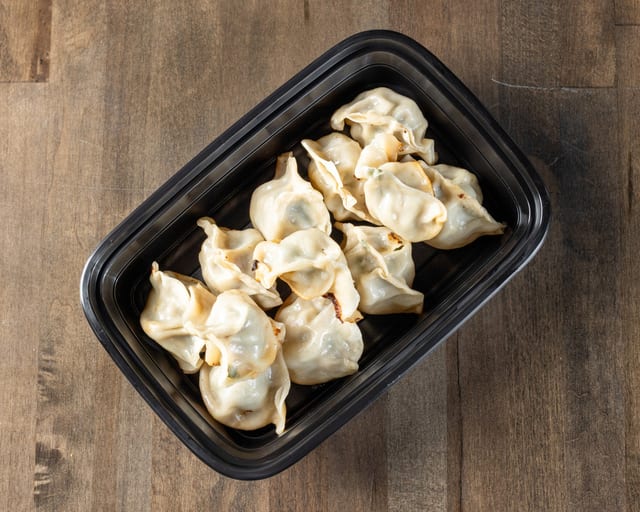 Chives & Pork Fried Dumplings.