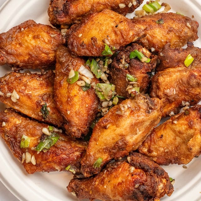 Salt & Pepper Chicken Wings.